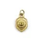 Golden Protective Eye Charm | Stainless Steel Charms Jewelry Creation