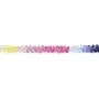 Safira multicolorida briolette 2.5x4mm - Modelo A x 9-12cm