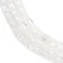 Cristal de roca cuadrado facetado 8mm x 38cm
