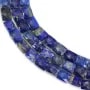 Lapis Lazuli rectangle facetté 8x10mm x 38cm