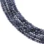 Runder facettierter Saphir 2mm x 39cm
