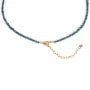 Blaue Diamantkette - Vergoldet x 1 Stk