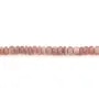 Rhodochrosite rondelle heishi 4-5mm x 40cm
