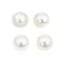 Perle des mers du Sud, blanche, ronde, 10-10.5mm x 1pc