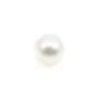 Perle des mers du Sud, blanche, ronde, 10-10.5mm x 1pc