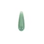Gota de aventurina semi perforada 7x23mm x 1ud