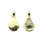 Anhänger für Tropfen-Cabochon 8x10mm - Gold x 1Stk