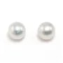 South Sea/Australian white pearl, round, 11-12mm - AAA x 1pc