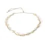 Collar Concha Cauri - Relleno de Oro x 1ud