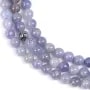 Round tanzanite 4mm x 39cm