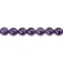 Amethyst Round 8mm x 4pcs