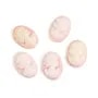 Oval pink shell cameo cabochon woman 10x14mm x 1pc