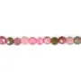 Tourmaline ronde facette 2mm x 39cm