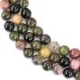 Tourmaline multicolore rond 13mm x 40cm