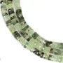 Prehnite rondelle heishi facetado 2x6mm x 37cm