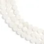 Jade blanc rond 6.5mm x 38cm
