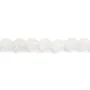 Jade branco redondo 6.5mm x 38cm