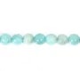 Amazonite from Peru round 5mm x 38cm