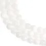 Jade branco redondo 12.5mm x 37cm