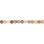 Cuarzo rutilo multicolor redondo 3.5mm x 39cm