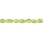 Baroque olive peridot 4x6mm x 36cm