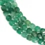 Jade Africain carré facetté 6mm x 38cm