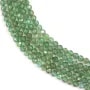 Facettierter Grüner Apatit 2mm | Perlenlieferant für Schmuck