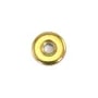 Donut Hématite doré 12mm x 1pc