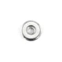 Donut Hematita prateado 12mm x 1pc