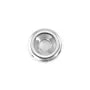 Silver Hematite Donut 15mm x 1pc