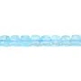Topazio riscaldato cubo sfaccettato 4mm x 39cm