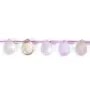 Jade violett Tropfen facettiert 8x12mm x 38cm
