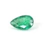 Esmeralda para engastar, corte pêra 6x9mm x 1pc