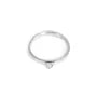 Adjustable wide ring in 925 silver with 1 ring x 1pc