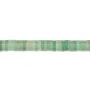 Aventurine rondelle heishi 1.5x6mm x 39cm