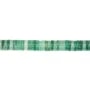 Quarz Aventurin (Grüne Erdbeere) Rondelle Heishi 1.5x6mm x 39cm