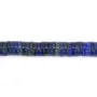 Lapis Lazuli rondelle heishi 1,5 mm por 6 mm - hilo de 39 cm