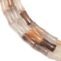 Lepidolite tubo bambù 5x12mm x 38cm