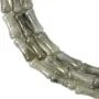 Tubo di labradorite bambù 5x12mm x 38cm