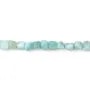 Larimar cubo barocco 4-5mm x 40cm