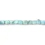 Larimar cube baroque 5-6mm x 40cm