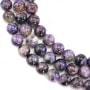 Charoite rotondo 10mm x 39cm