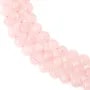 Round rose morganite 6.5mm x 39cm