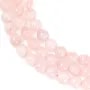 Morganita rosa redonda 8mm x 39cm