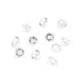 Runder Zirkonoxid brillant 5mm zum Fassen x 2 Stk.