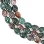 Agate indienne ovale 6x8mm x 38cm