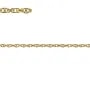 Chaîne maille corde 1.6mm - Acier Inox 304 doré x 1m