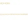 Chaîne maille coeur 2.9x4.5mm - Doré x 1m