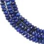Lapis Lazuli rondelle facetté 2x4mm x 38cm