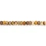 Jaspe Paisagem rodela facetada 2x4mm x 38cm